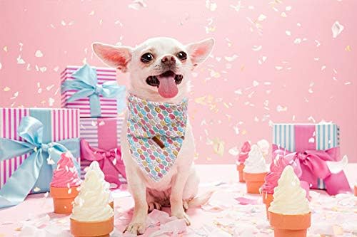 Unique style paws 1PCS Dog Bandanas Washable Cotton Square Bibs Sarf, Adjustable Dog Kerchief for Small Medium Large Dogs and Cats-L