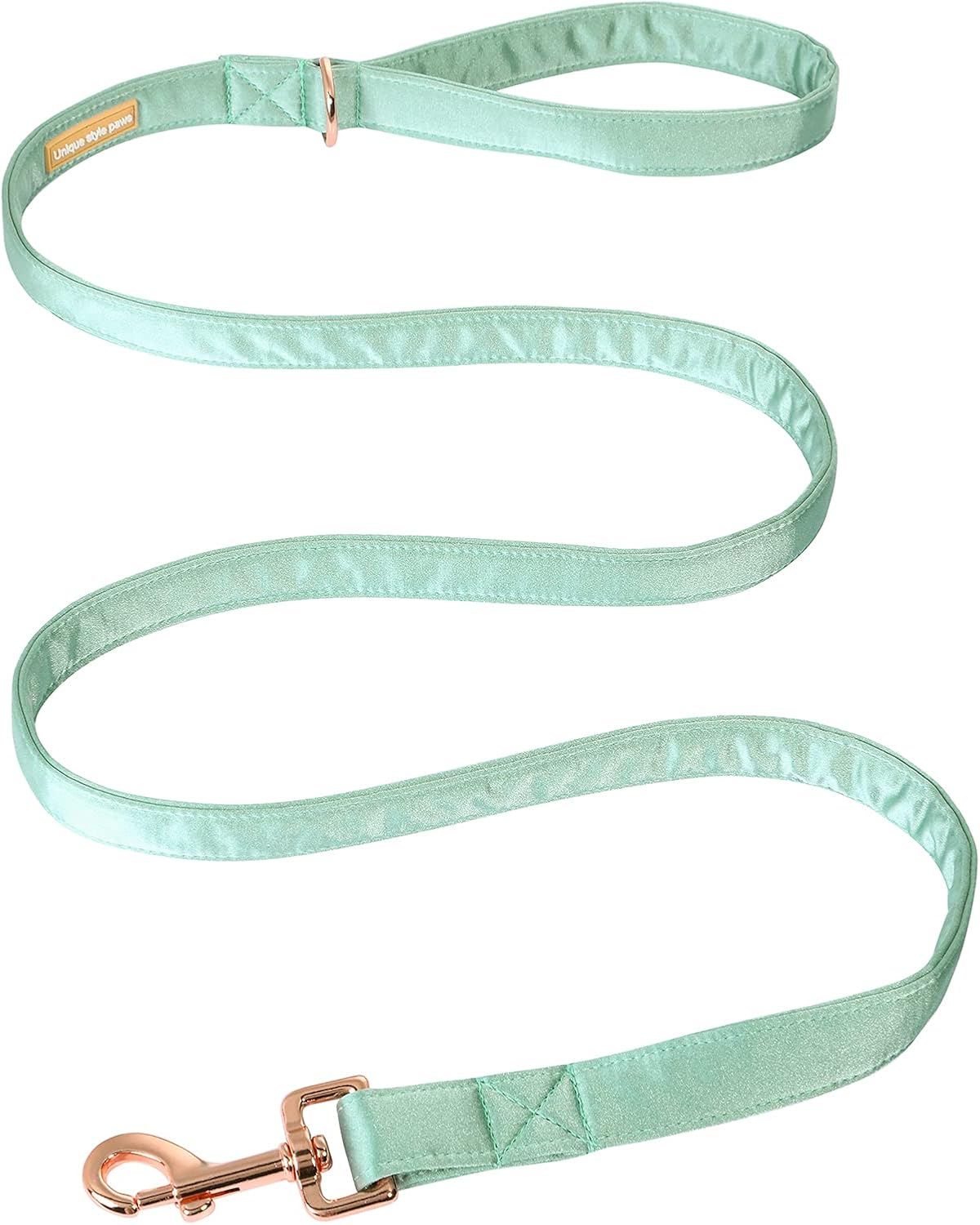 Unique style paws Silk Dog Leash Durable Dog Leashes with Welded D-Ring Comfortable Handle for Small Medium Large Dogs
