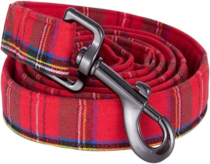 Unique style paws Christmas Handmade Durable Dog Leash with Soft and Comfy Handle for Dogs and Cats 3 Size and 6 Pattern