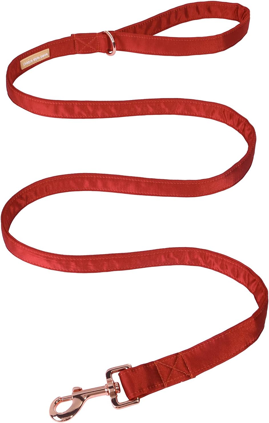 Unique style paws Silk Dog Leash Durable Dog Leashes with Welded D-Ring Comfortable Handle for Small Medium Large Dogs