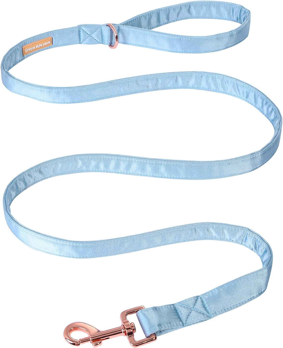 Unique style paws Silk Dog Leash Durable Dog Leashes with Welded D-Ring Comfortable Handle for Small Medium Large Dogs Z-Sky