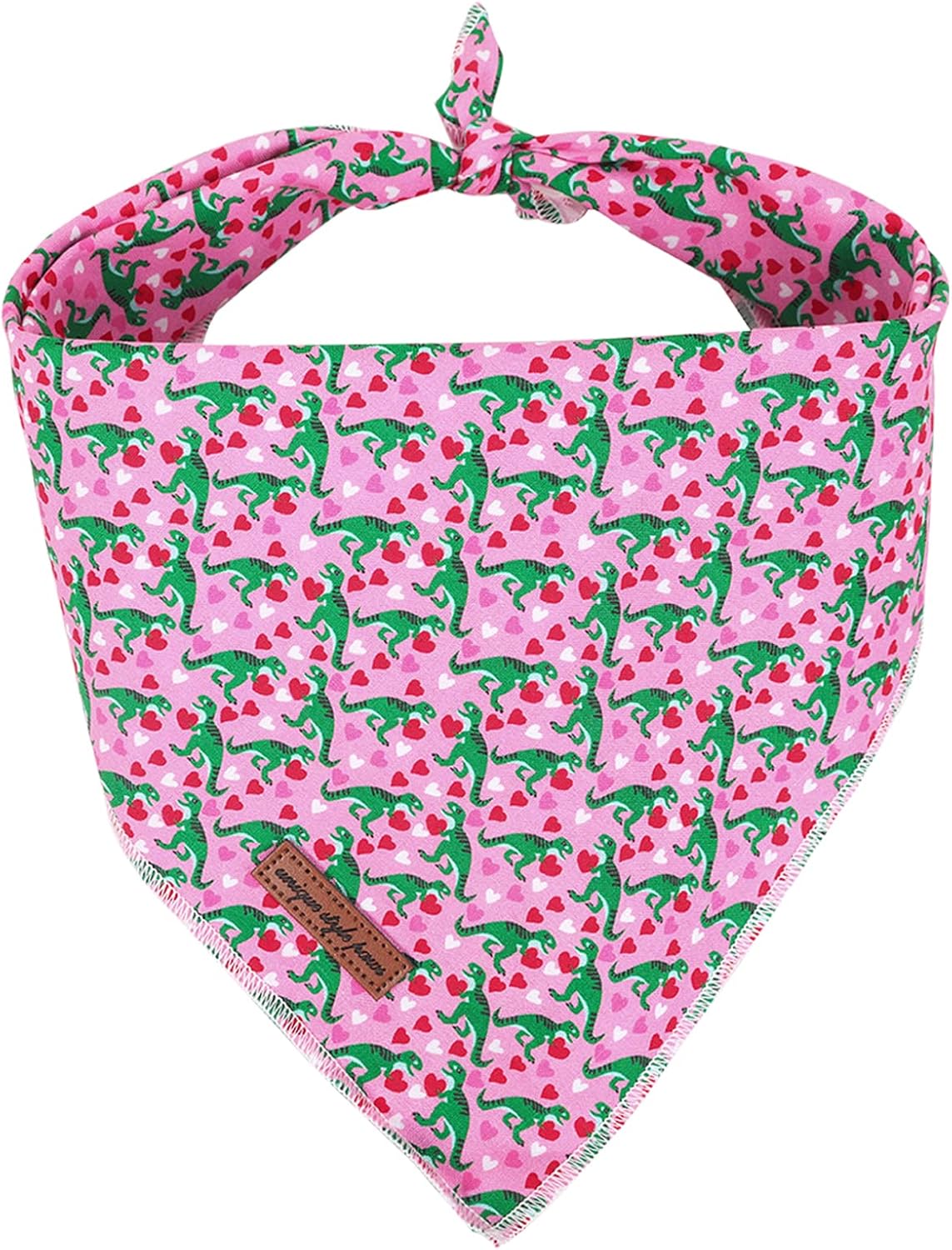 Unique Style Paws Dog Bandanas 1PC Washable Cotton Triangle Dog Scarfs for Small Medium Large Dogs and Cats